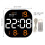 Wanduhr Digital LED multifunktional mit 7