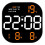 Wanduhr Digital LED multifunktional mit 19