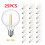 50PCS Low Voltage G40 DC12V Led Light Bulbs 1W E12 Plastic Replace Bulb for Off-Grid Solar String Light Camping RV 1