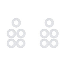 10X Suitable for Geberit 816.418 Silicone Flush Valve Sealing Gasket Diaphragm Drain Valve Toilet Tank Accessories