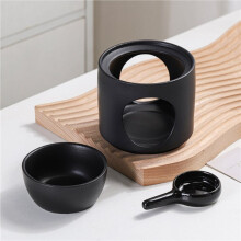 2X 3 in 1 Tranquilize Essential Oil Furnace 100ml Home Fragrance Stove Candle Heating Censer Ceramics Incense Burner