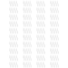 400 Stück Nasenspray-Flasche, 10 Ml, Klare, Kleine, Leere Nasenspray-Flasche, Wiederverwendbare Feinnebel-Sprühgeräte für Reisen