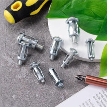 80Pcs M 4 M5 M6 M8 Rivet Nuts Assortment Kit - Carbon Steel Riveting Nuts for Metal, Frames, Cabinets & Signage