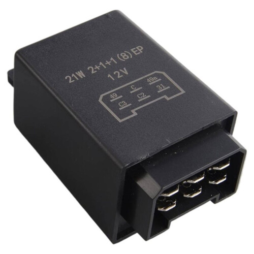 Tractor Trailer 12V 21W 2+1+1 Transmitter Electronic Flasher Relay 75605146