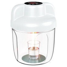 97kPa Resin Bubble Remover Vacuum Chamber with Digital Touch Control,Large Clear Chamber for Epoxy Resin Casting Eu Plug