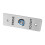 Interruptor de Control de Acceso Iluminado e Impermeable (NA/NC) - Adecuado para Cerraduras Electrónicas y Control de Puertas B 4
