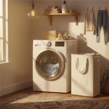 Slim Laundry Basket, Narrow Laundry Hamper with Handles, Collapsible Dirty Clothes Hamper,Tall Laundry Bin for Laundry A
