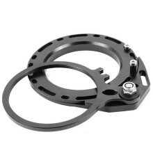 Adattatore per Obiettivo Macro Girevole con Filettatura M67 da 67 mm, Morsetto di Montaggio per Filtro Subacqueo per Custodie Impermeabili DSLR A