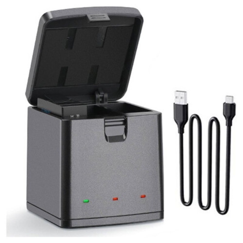 Full Decoded Battery Compartment for  HERO13 - High-Capacity Rechargeable Action Camera Accessory
