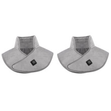 2X Coussin Chauffant Électrique pour Épaules et Nuque, Port USB, 3 Niveaux de Chaleur, Compresse Chaude Douce, Châle pour le Dos et la Nuque