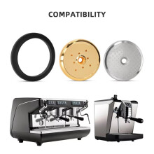 2X Group Filter Screen and Seal Gasket for Nuova APPIA Coffee Machines Shower Dispersion Screen Spare Part