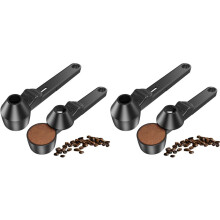 4pcs Coffee Scoop & Funnel for Reusable K Cup Refillable Coffee Pods, Coffee Measuring Spoon 2 Tablespoon