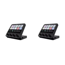 2X Ajazz AKP05 Mechanical Macro Keyboard Multifunction Desktop USB Keyboard Multimedia StreamDock Laptop Controller A
