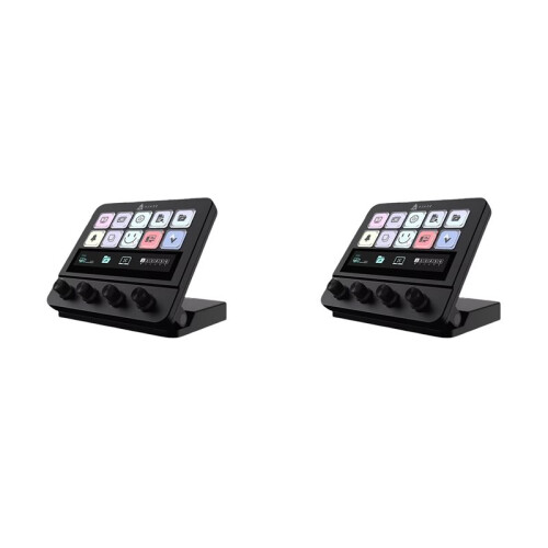 2X Ajazz AKP05 Mechanical Macro Keyboard Multifunction Desktop USB Keyboard Multimedia StreamDock Laptop Controller A 1