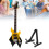 Miniatur Bass Modell gelb spitz 20cm 1/6 Maßstab 11