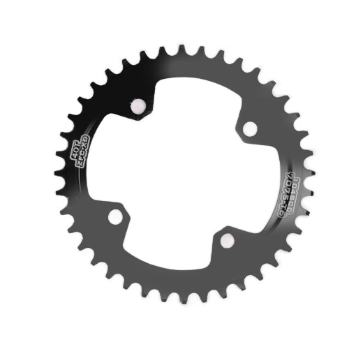 FMFXTR Kettenblatt 40Z 104BCD Rund Schwarz MTB 2