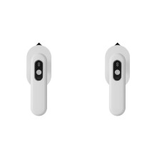 2X Portable Cordless Steam Iron, Foldable Electric Travel Steamer with Digital Display