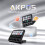 2X Ajazz AKP05 Mechanical Macro Keyboard Multifunction Desktop USB Keyboard Multimedia StreamDock Laptop Controller A 5