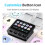 2X Ajazz AKP05 Mechanical Macro Keyboard Multifunction Desktop USB Keyboard Multimedia StreamDock Laptop Controller A 6