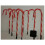Solar Christmas Cane Ground Lights Light String Candy Star Cane Lawn Landscape 2