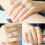 (NO.7)Ring Roségold Zirkon plattiert geometrisch neutral Mode Accessoire Geschenk Paar 6