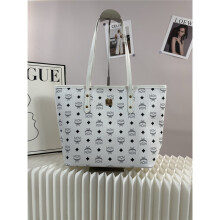 (White) All over print open tote bag