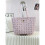 (Pink) All over print open tote bag 1
