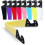 Cell Phone Stand 9 Pcs, Iave Universal Foldable Pocket Size Plastic Holder 1