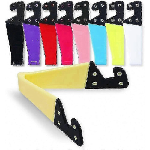 Cell Phone Stand 9 Pcs, Iave Universal Foldable Pocket Size Plastic Holder