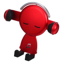 Cartoon Phone Holder Universal Car Mount for 3Pcs Red Air Vent