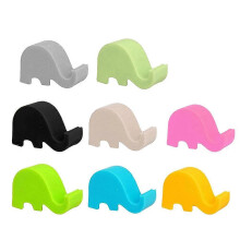 Supporto per telefono a forma di elefante creativo e carino, supporto in plastica per cellulare portatile 1x U6A3 Colore casuale taglia unica