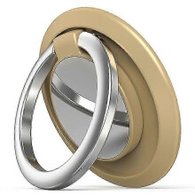 Mobile Phone Ring Holder Magnetic Finger Ring Stand Rotation Finger Grip Car Mount - Go Gold