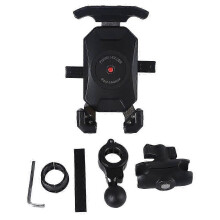 Supporto per telefono da manubrio per bicicletta, supporto per telefono da bici con rotazione a 360, supporto per telefono da manubrio multicolore