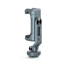 Supporto per telefono VRIG 360 con attacco a slitta, supporto per treppiede per riprese verticali, clip per video vlog, morsetto per telefono
