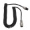 Cable de extensión de micrófono espiral práctica 8 broches hombre y mujer 1
