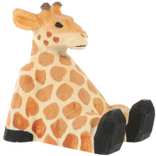 Supporto per cellulare a forma di giraffa, in legno, set da 5 pezzi