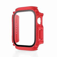 fundas resistentes para Apple Watch de 45 mm, serie 7/8, con protector de pantalla y cubierta de cobertura total.