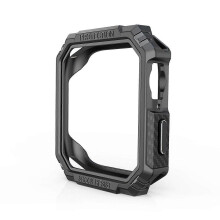 Paquete de 2 fundas resistentes compatibles con Apple Watch Series 8/7 de 45 mm, carcasa rígida de TPU que protege completamente el dispositivo.
