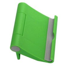 Supporto universale pieghevole per cellulare, colore verde.