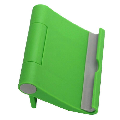 Supporto universale pieghevole per cellulare, colore verde.