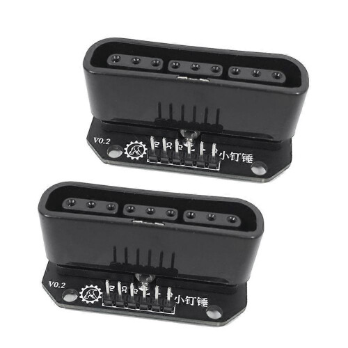 2PCS PS2 PS3 Handle Adapter Board Controller Handle Adapter Plate Robot Car STM32 Arduino 51 Black