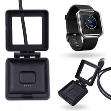 USB-Ladekabel und Akkuladestation für die Fitbit Blaze Smart Fitnessuhr