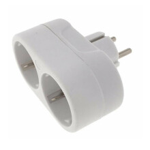 Adaptateur de prise européenne pour voyageuses seules – Adaptateur de prise USB-C à 2 voies