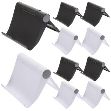 Supporto per telefono da scrivania, 10 pezzi, pieghevole, in materiale ABS