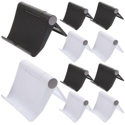 Supporto per telefono da scrivania, 10 pezzi, pieghevole, in materiale ABS