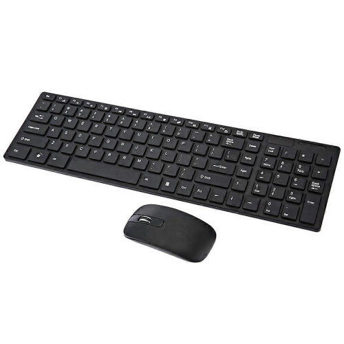 Computer Keyboard Mouse 2Pcs Wireless Keyboard with Mouse for Home Use