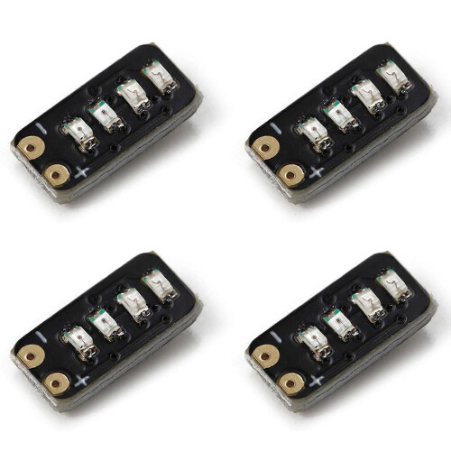 4X 3.7-4.2V Mini Metering Module 1 Series Ternary Lithium Battery Power Display Led Light