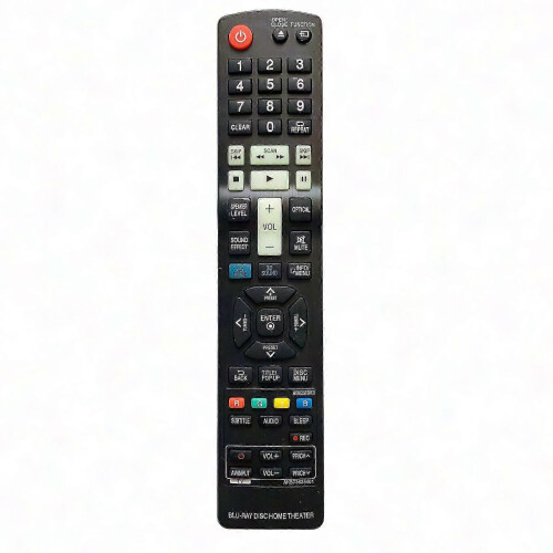 LG Blu-Ray 3D Wireless Home Theater Universal Remote Control AKB73635401 black
