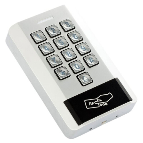 Waterproof Metal RFID Access Control System: 125kHz  Keypad Reader / Standalone Controller
