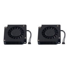 2X Pièces de Rechange pour Imprimante 3D pour H2D 4510: Ventilateur de Refroidissement Rapide pour Hotend